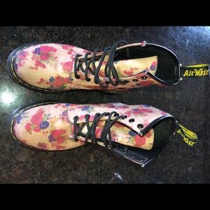Dr. Marten high top shoe